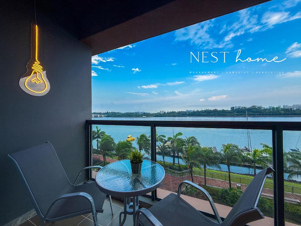 R&F Princess Cove by Nest Home at Johor Bahru - Monolocale Con Vista Mare