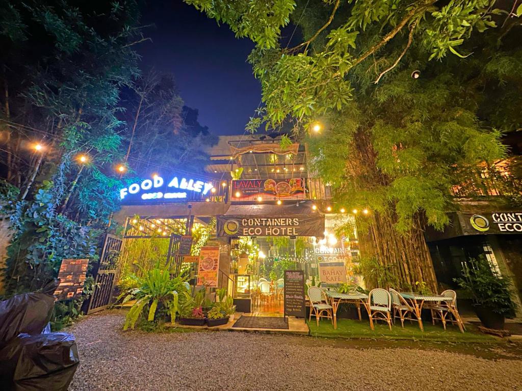 Zahrada ubytování Containers by Eco Hotels