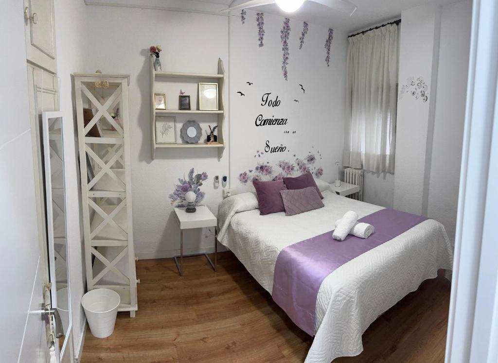 Posteľ alebo postele v izbe v ubytovaní Luna Centro 5 habitaciones