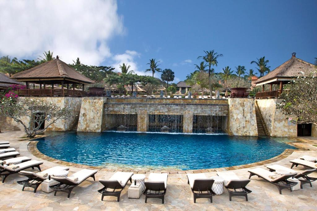 Bazén v ubytování AYANA Resort Bali nebo v jeho okolí