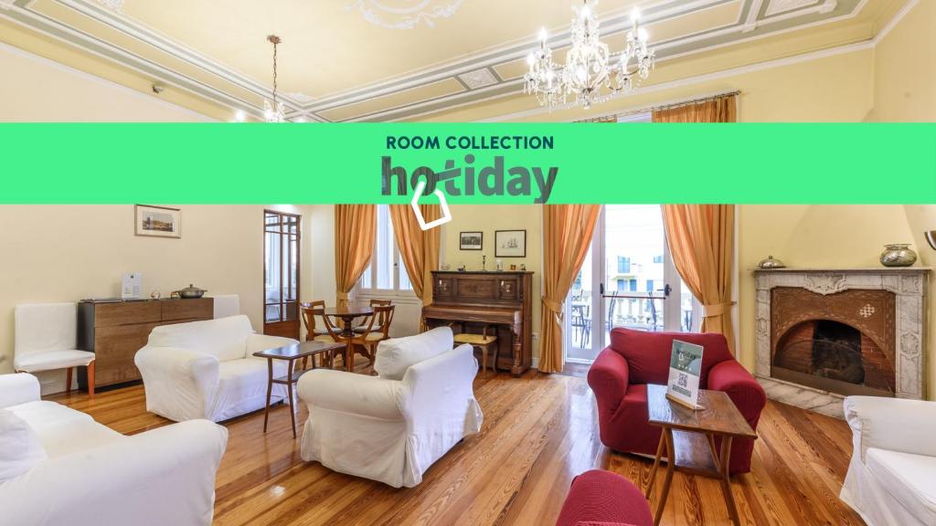 Posezení v ubytování Hotiday Room Collection - Rapallo