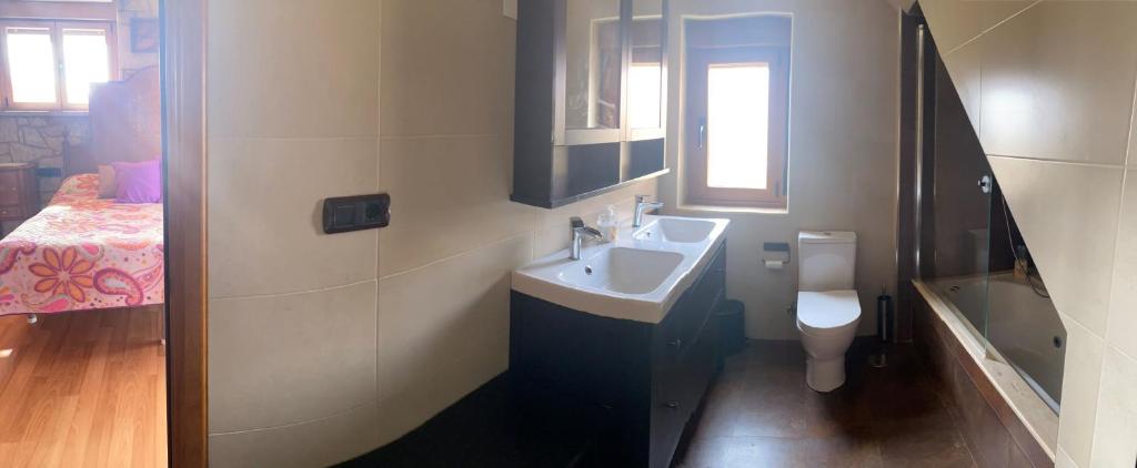 Koupelna v ubytování Chalet ENTERO CONFORT