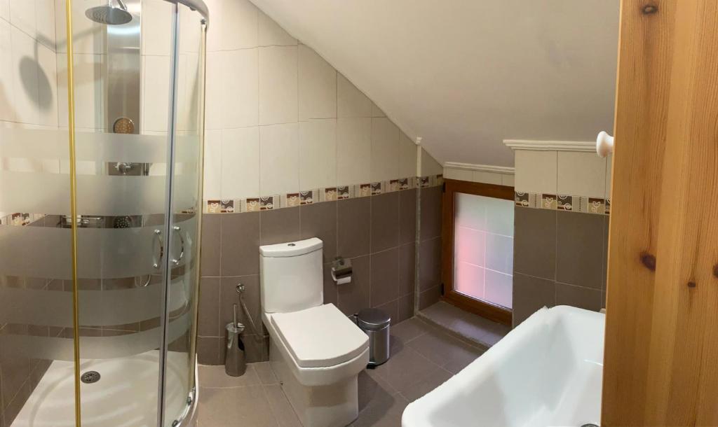 Koupelna v ubytování Chalet ENTERO CONFORT