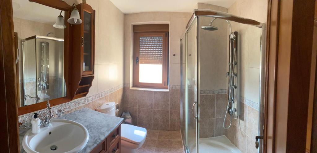 Koupelna v ubytování Chalet ENTERO CONFORT