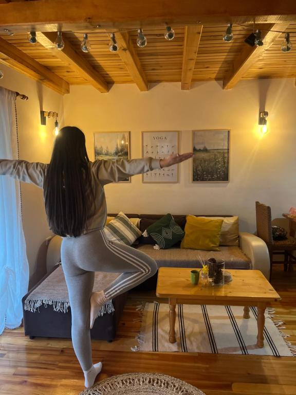 Posezení v ubytování Adamov Konak Apartmani