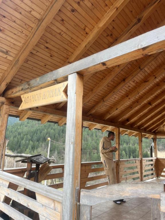 Balkón nebo terasa v ubytování Adamov Konak Apartmani