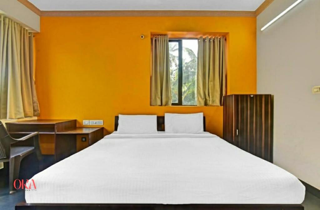 Postelja oz. postelje v sobi nastanitve Ora Classic " Budget Stay Near to Calangute Beach " Free WiFi