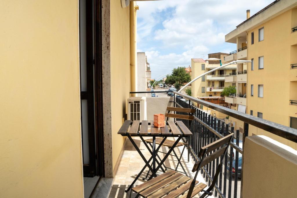 Balkón nebo terasa v ubytování Eulalia Bnb Alghero