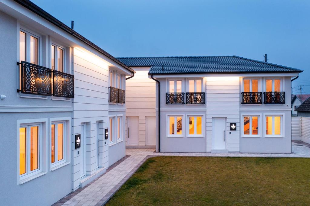 Bygningen som lejligheden ligger i