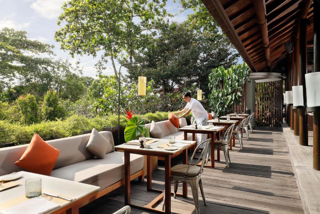 Zahrada ubytování COMO Uma Ubud