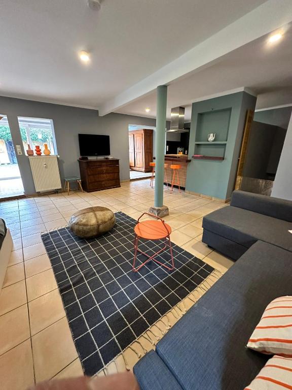 Posezení v ubytování Apartment nähe Offenburg EuropaPark