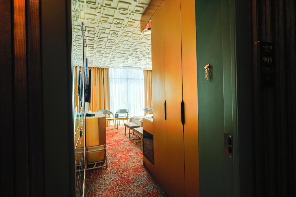 Posezení v ubytování Carat Hotel Yerevan