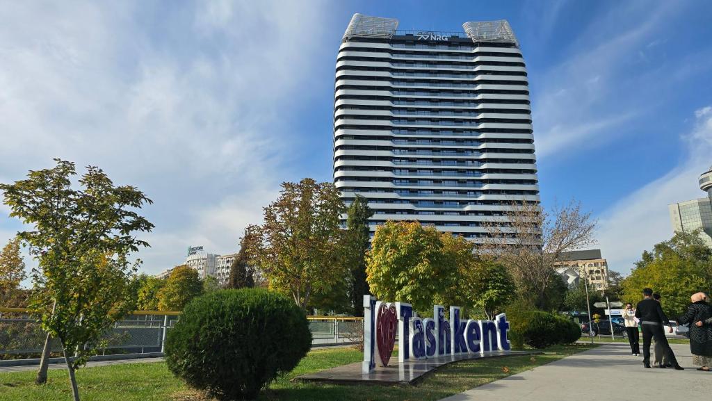 Bygningen som lejligheden ligger i