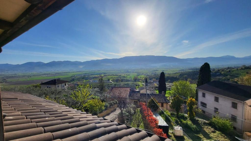 Nespecifikovaný výhled na hory nebo výhled na hory při pohledu z bed and breakfast