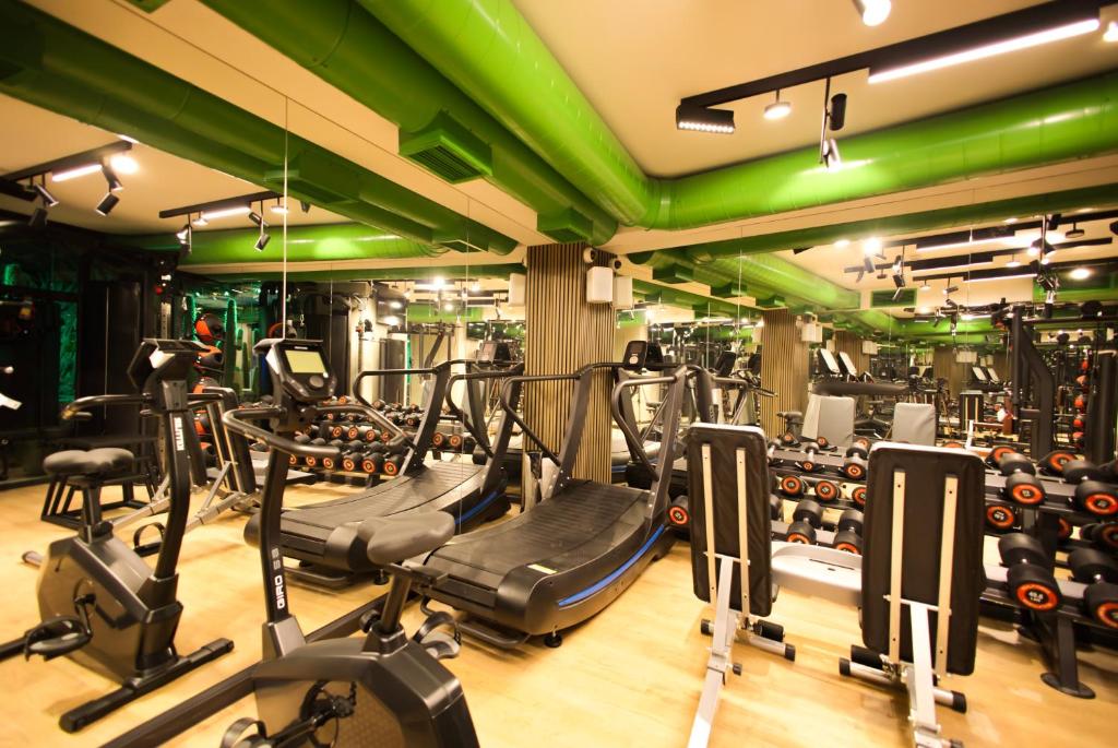 Fitness centrum a/nebo fitness zařízení v ubytování Carat Hotel Yerevan