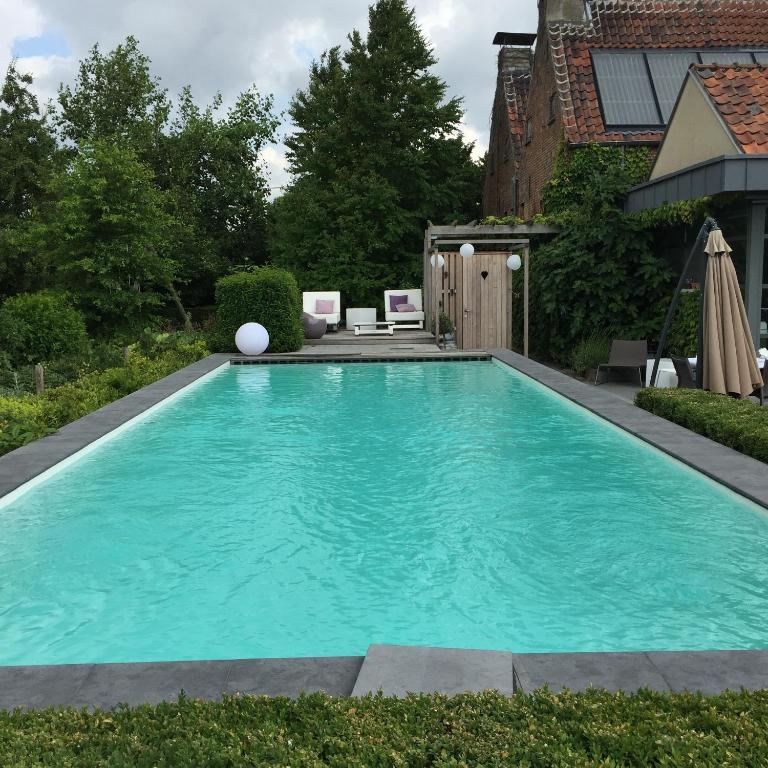 Bazén v ubytování B&B Vennehoeve nebo v jeho okolí