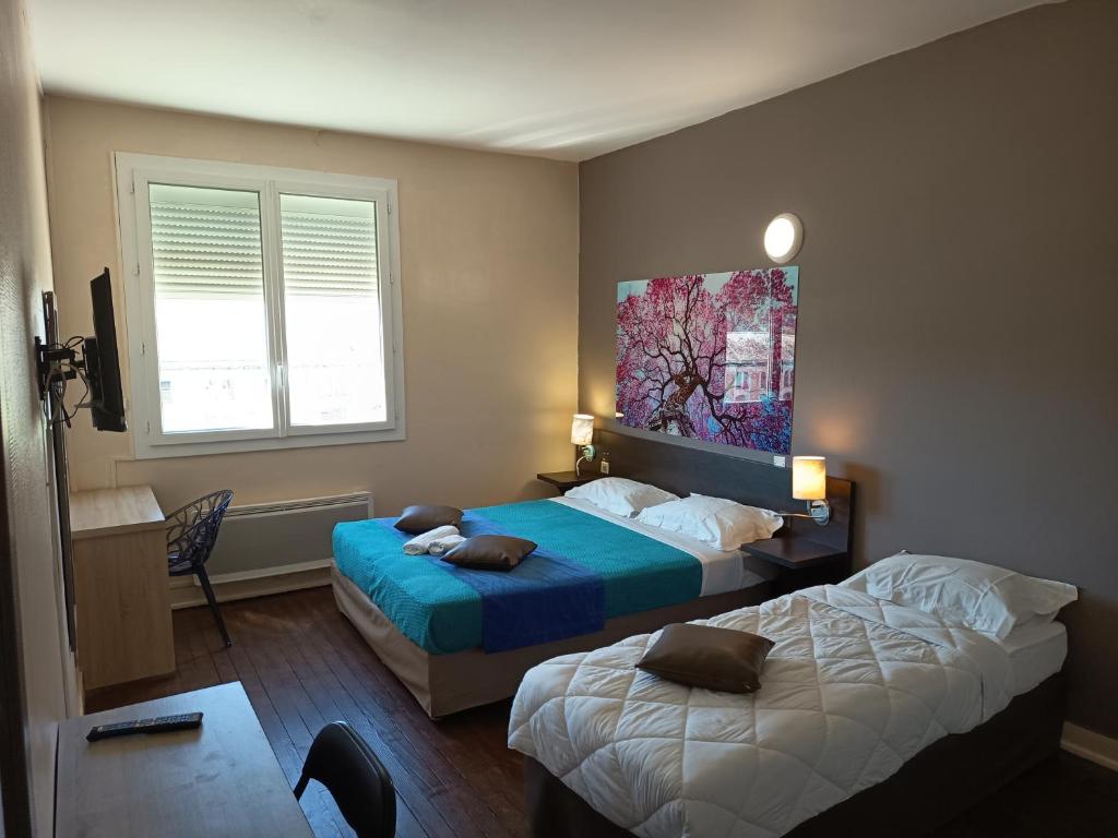 Hôtel De La Gare Périgueux - Chambre Familiale