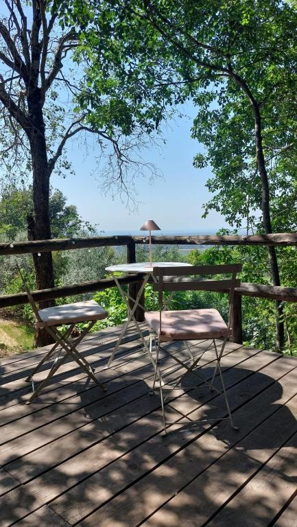 Příroda nedaleko luxury tent