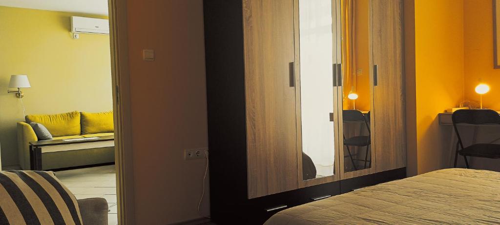 Postel nebo postele na pokoji v ubytování Apartament Amelia