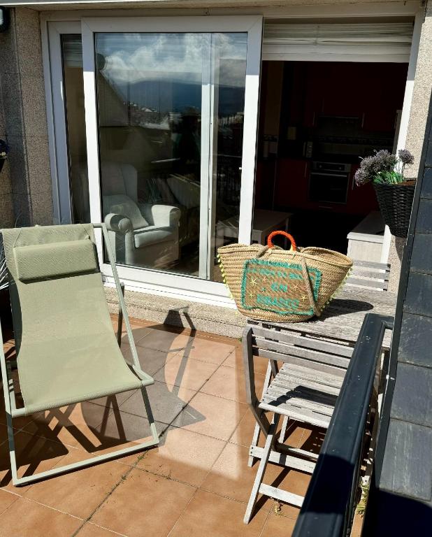 Posezení v ubytování MODERNO PISO CON LA MEJOR TERRAZA DE RIBADEO Y VISTAS MARAVILLOSAS