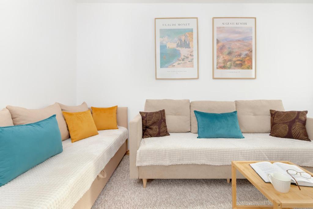 Posedenie v ubytovaní Seaside & Park Apartments Gdańsk by Noclegi Renters