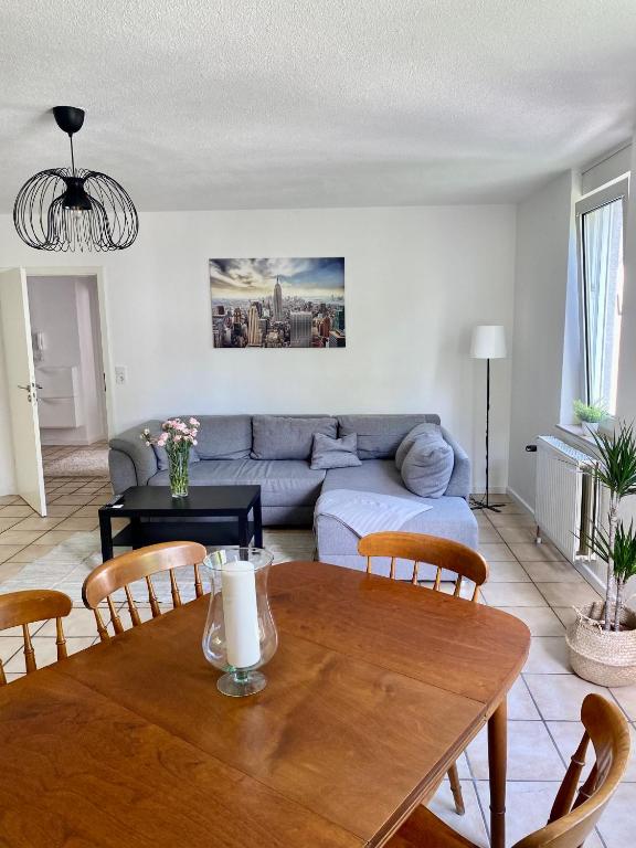 Χώρος καθιστικού στο Spacious 3-Bed Apartment WiFi, Netflix, Self Check-in