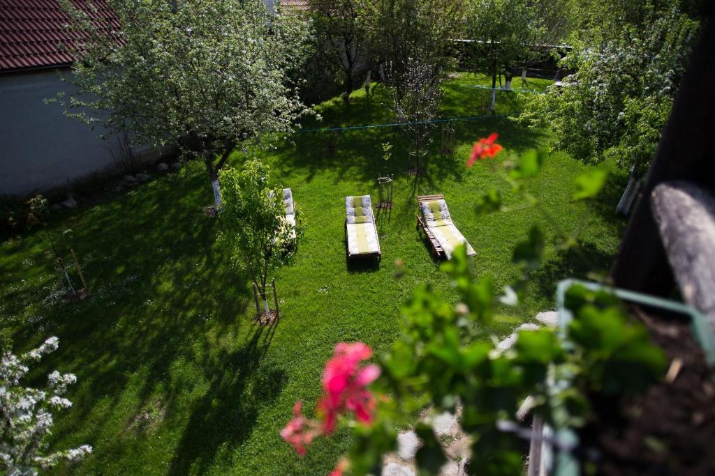 Casa Mosului - Transfăgărășan Bed & Breakfast - Chambre Double Avec Balcon