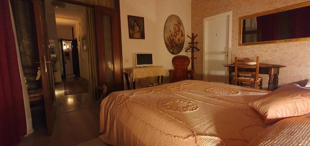 Voodi või voodid majutusasutuse Casa Lorelein toas