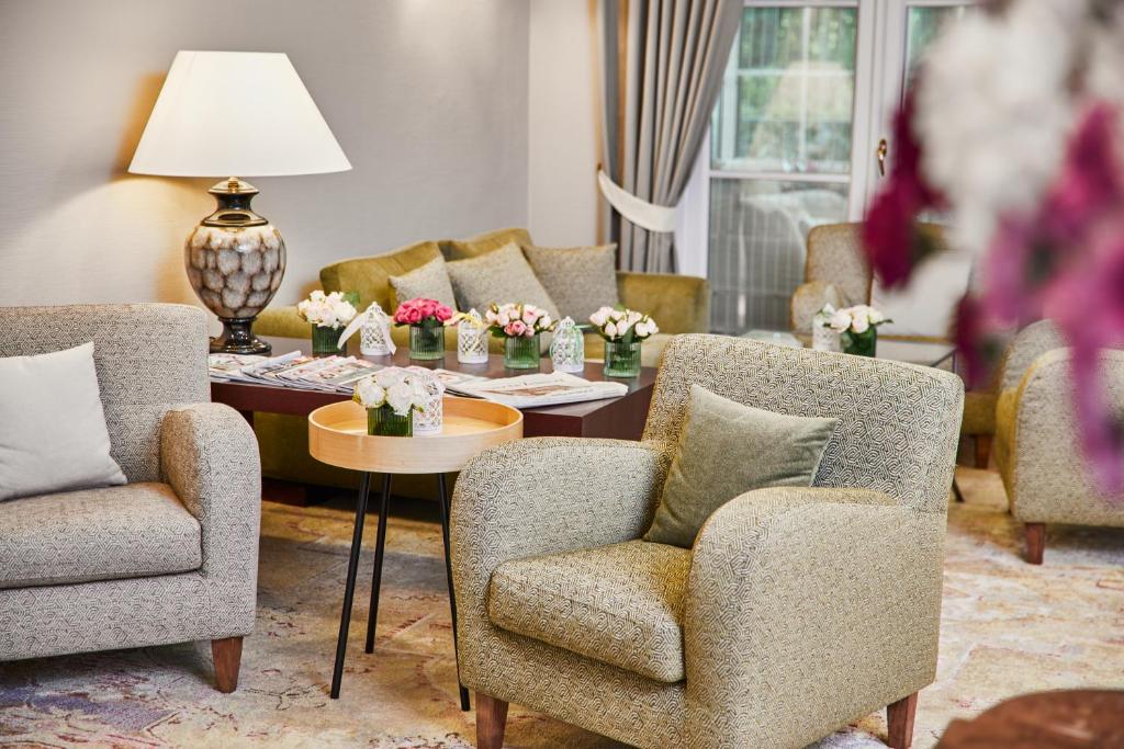 Posezení v ubytování Hotel Freisinger Hof