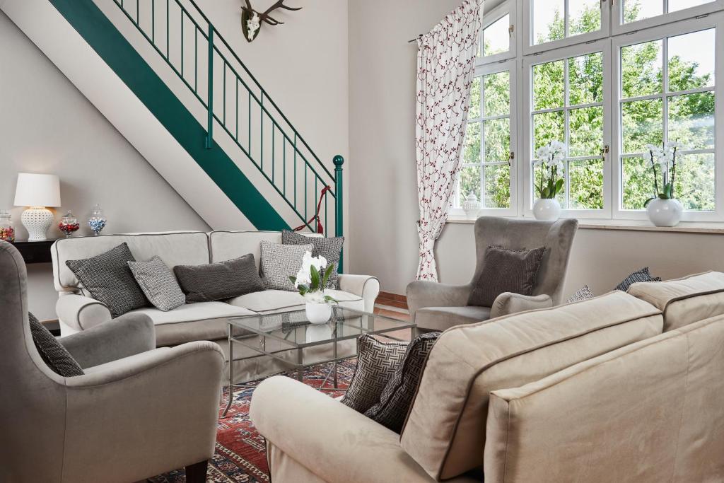 Posezení v ubytování Hotel Freisinger Hof