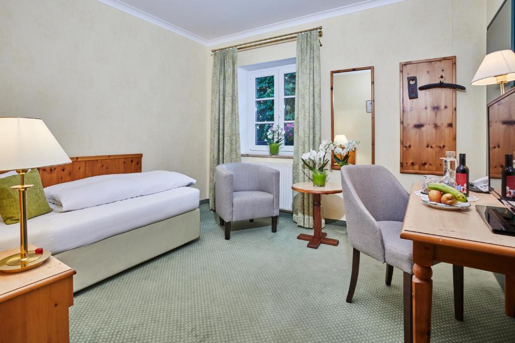 Posezení v ubytování Hotel Freisinger Hof