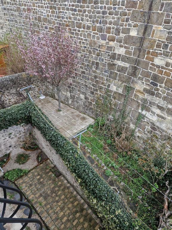 Vonkajšia záhrada v ubytovaní Appartement 120 m² duplex cœur historique au calme