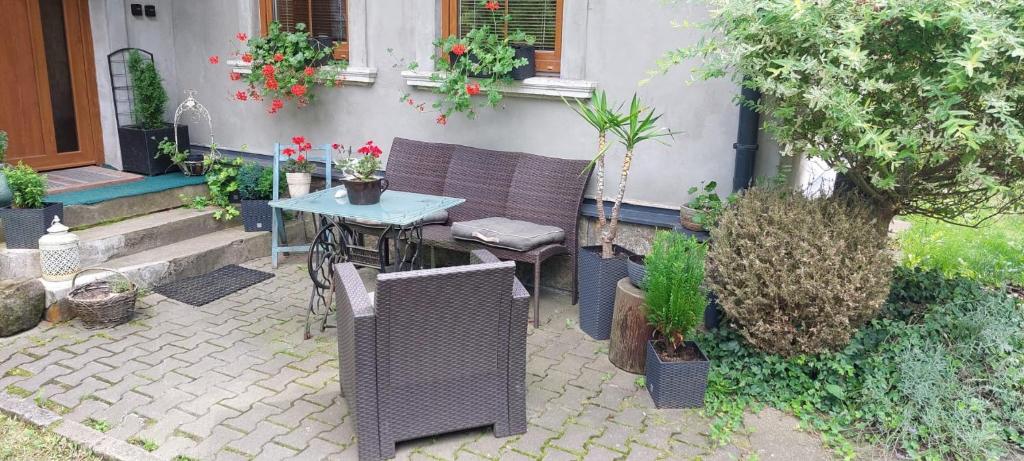 Zahrada ubytování Vila Kost Apartman 2