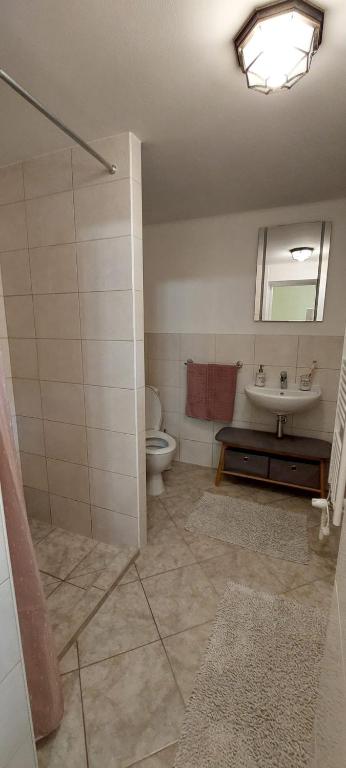 Koupelna v ubytování Vila Kost Apartman 2