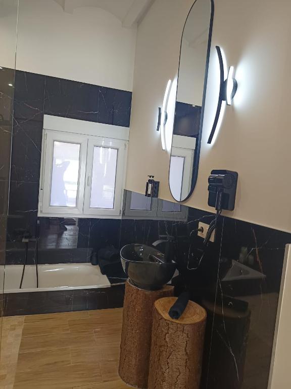 Koupelna v ubytování Apartamentos La Muralla