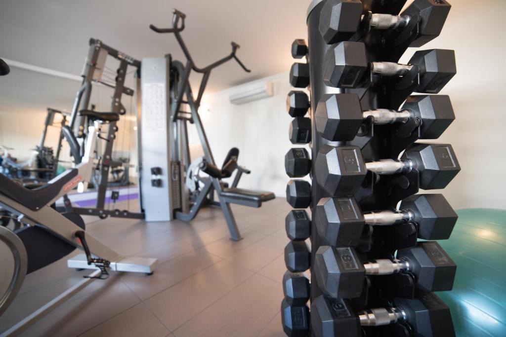 Fitness centrum a/nebo fitness zařízení v ubytování Sacred Waters Taupo