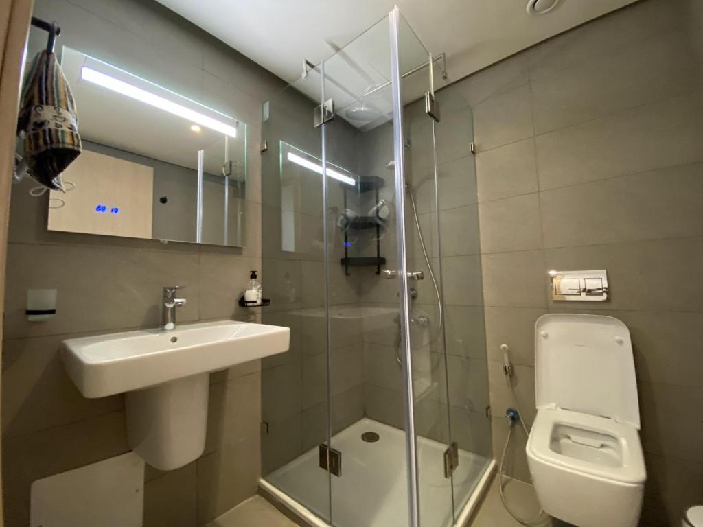 Koupelna v ubytování alhoceima vip safiha