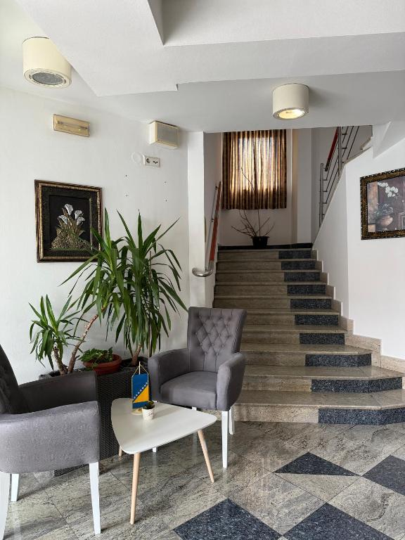 Posezení v ubytování Hotel Previla