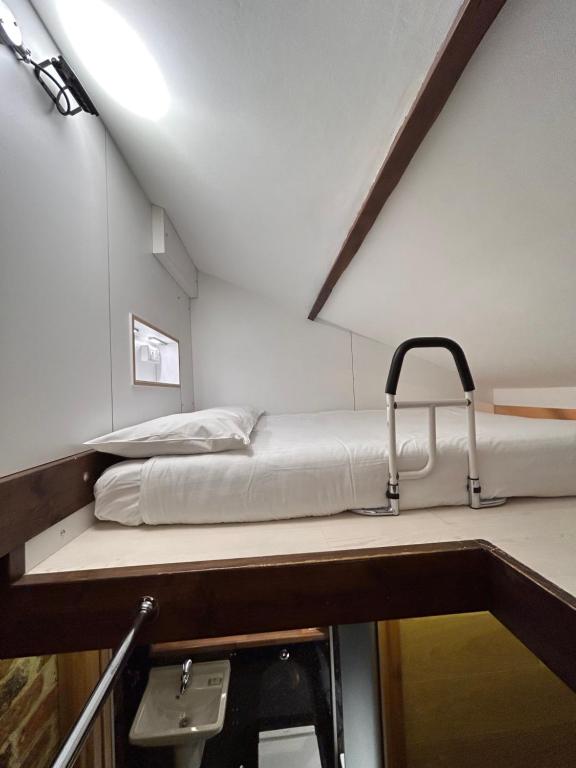 Postel nebo postele na pokoji v ubytování Hotel 22