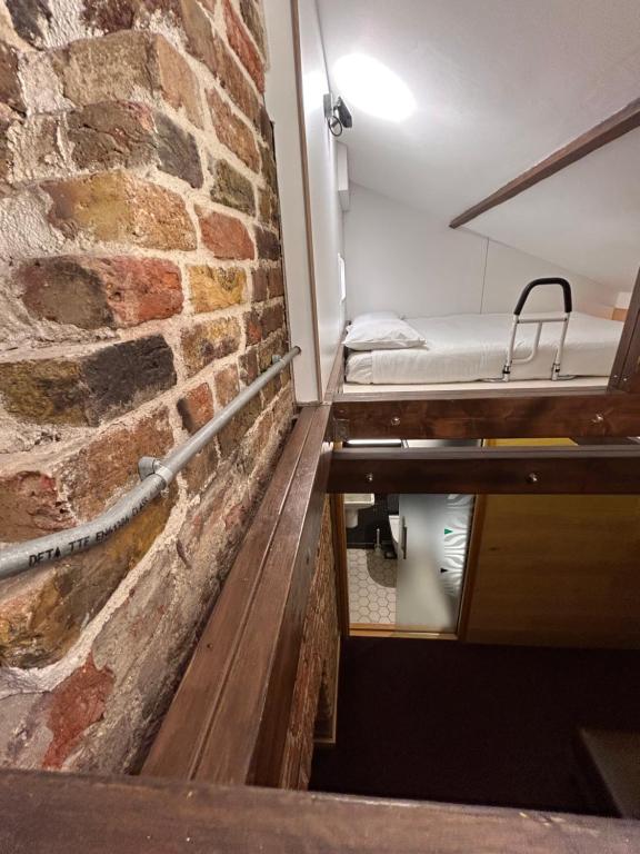 Kuchyň nebo kuchyňský kout v ubytování Hotel 22