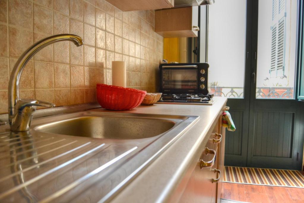 Kuchyň nebo kuchyňský kout v ubytování B&B La Corte Lecce