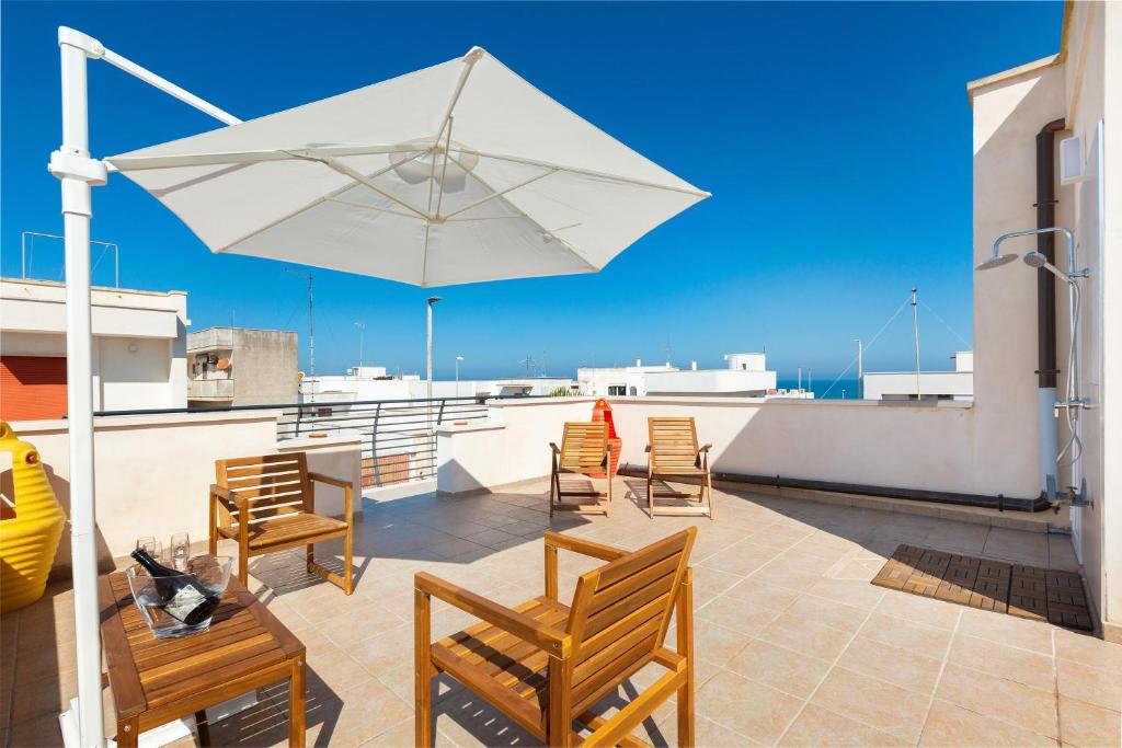 Balkón nebo terasa v ubytování Terrazza dei Briganti by BarbarHouse