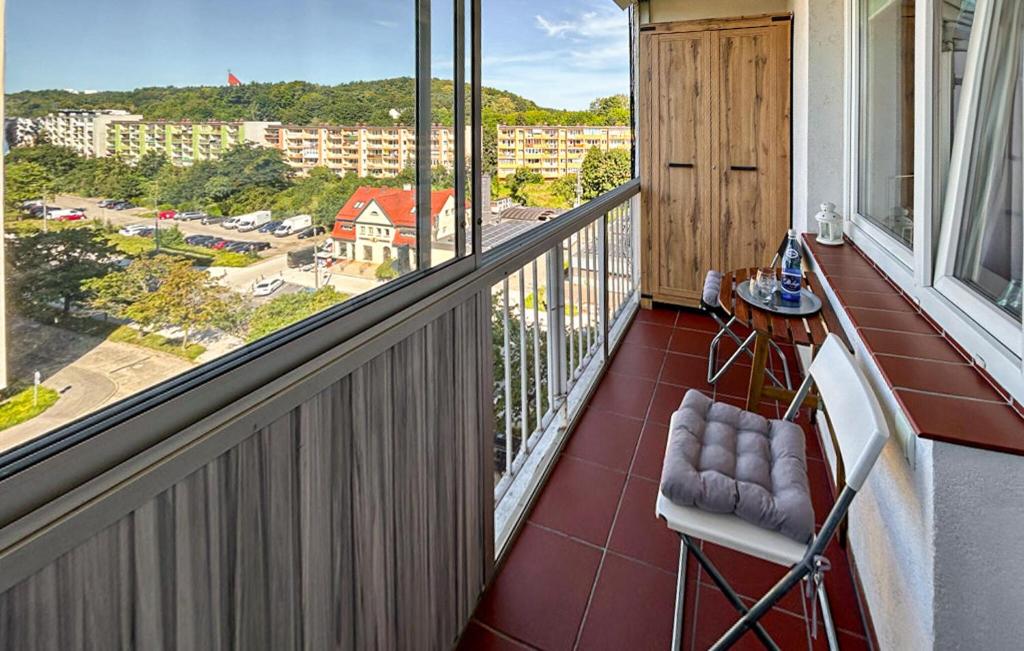 Μπαλκόνι ή βεράντα στο 2 Bedroom Cozy Home In Gdansk
