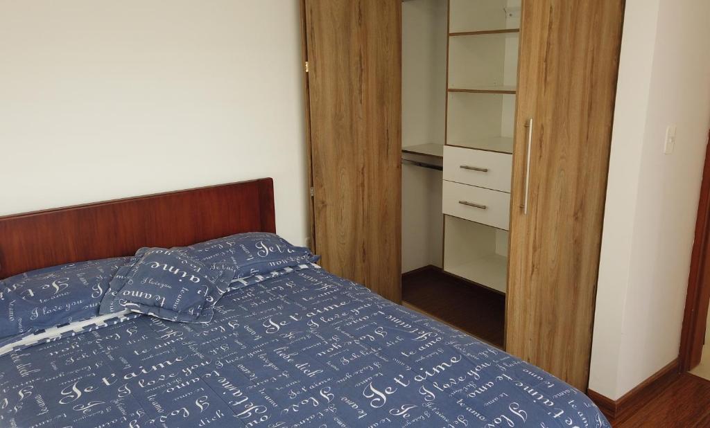 Postel nebo postele na pokoji v ubytování Jordán
