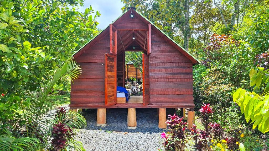 Zahrada ubytování Jardin del Sol Ecoglamping SAS