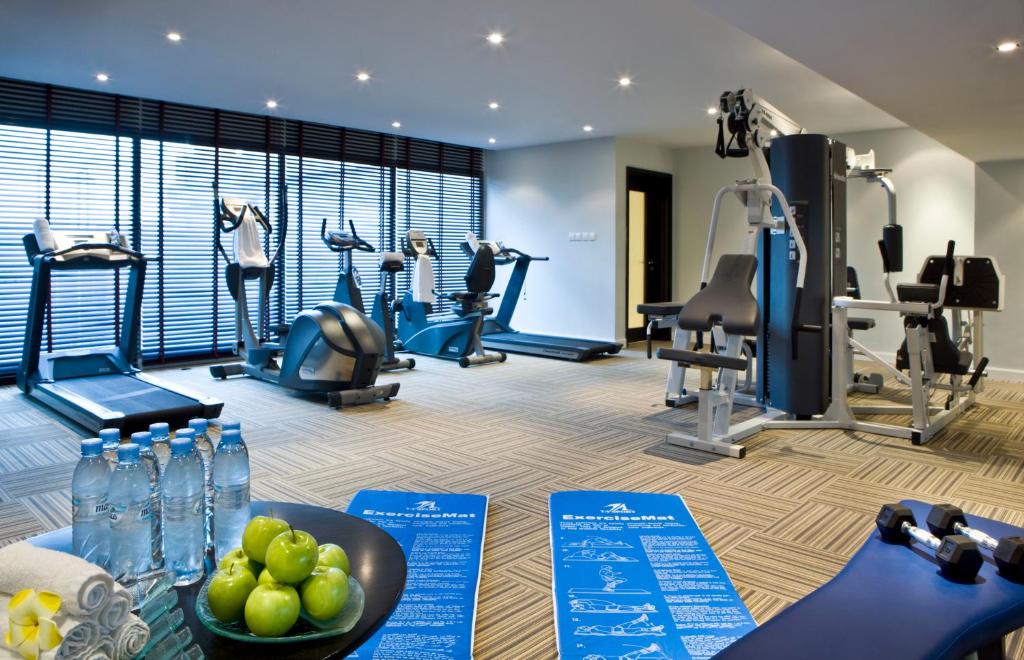 Fitness centrum a/nebo fitness zařízení v ubytování Mercure Gold Hotel Jumeirah Dubai by Accor