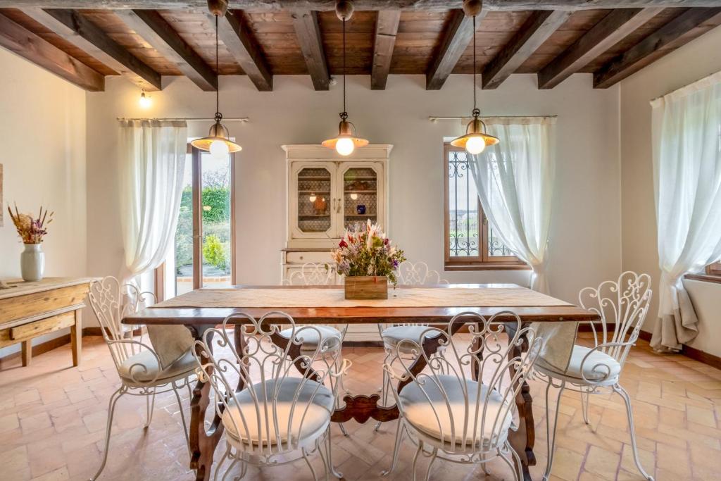 Posezení v ubytování Casa dei Fiori
