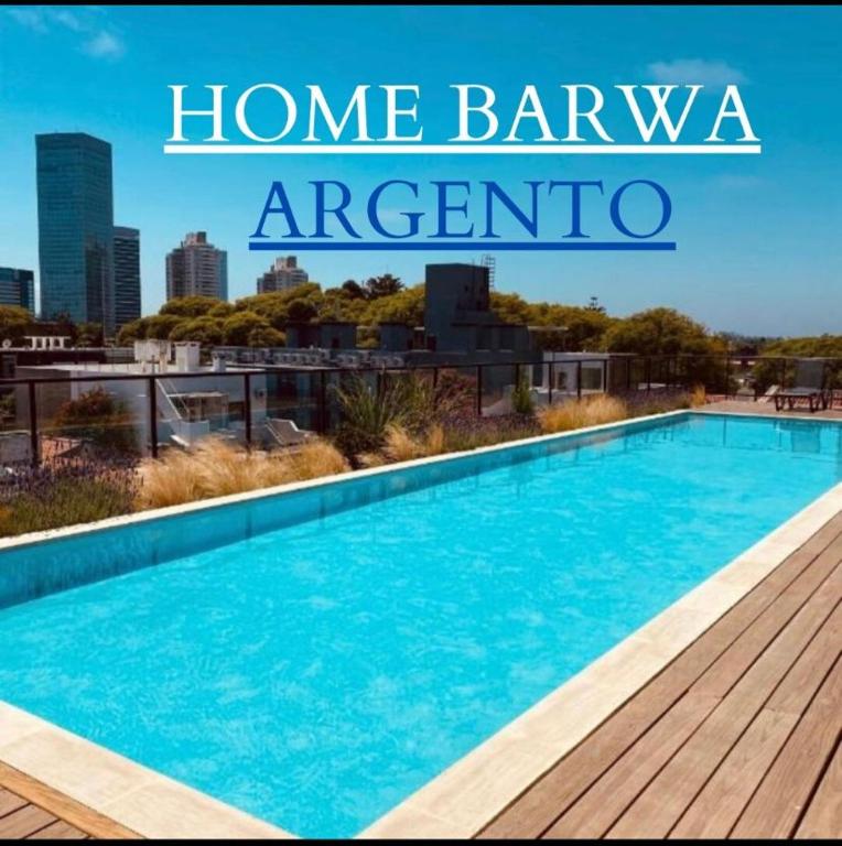 Bazén v ubytování Argento Apartament nebo v jeho okolí