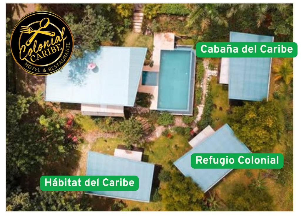 Certifikát, hodnocení, plakát nebo jiný dokument vystavený v ubytování Hotel y Restaurante Colonial Caribe