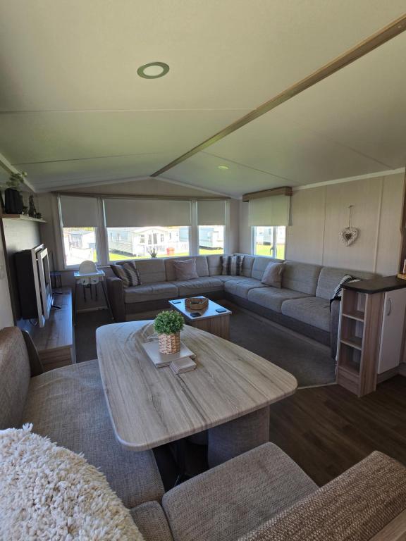 Posezení v ubytování Seton Sands Holiday Home